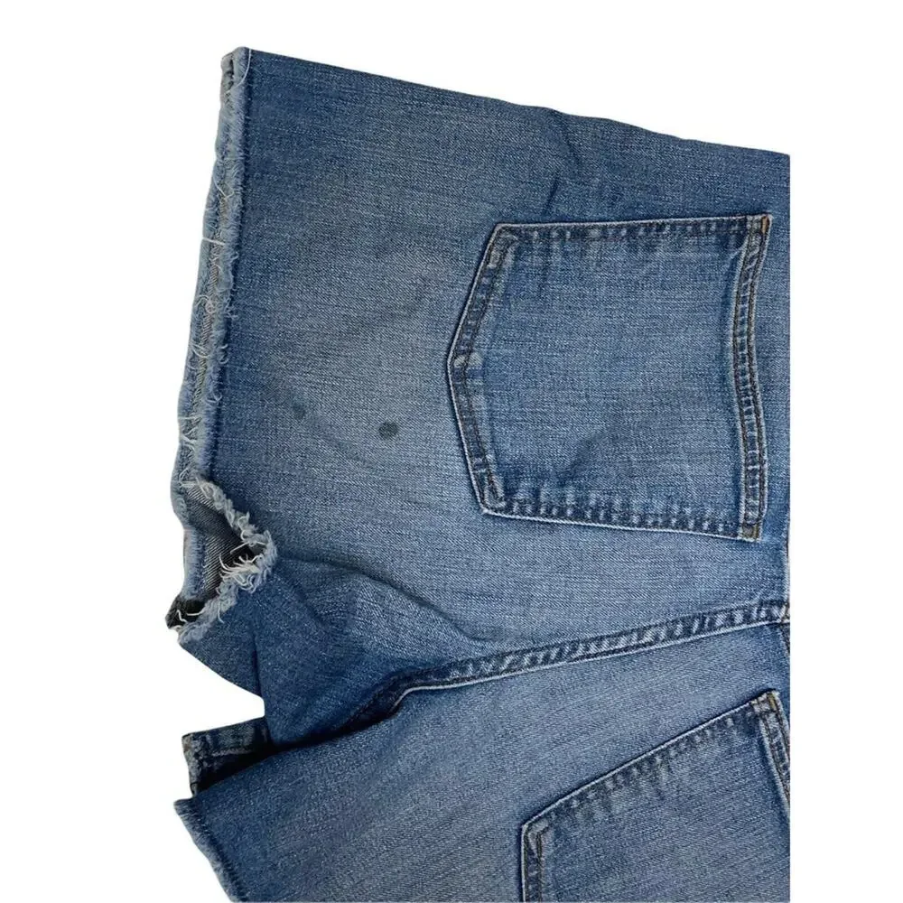 J Crew High-rise denim short in Brixton wash Size 29 G0272 Raw Hem Distressed